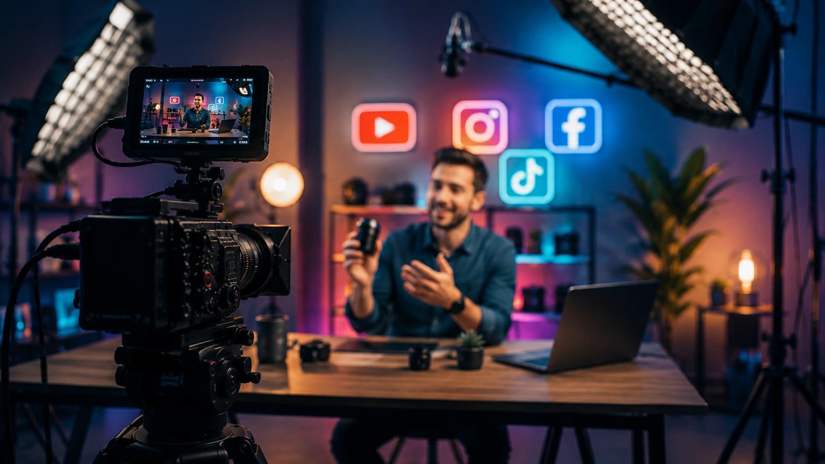 Sosyal medya video içerikleri prodüksiyon görseli